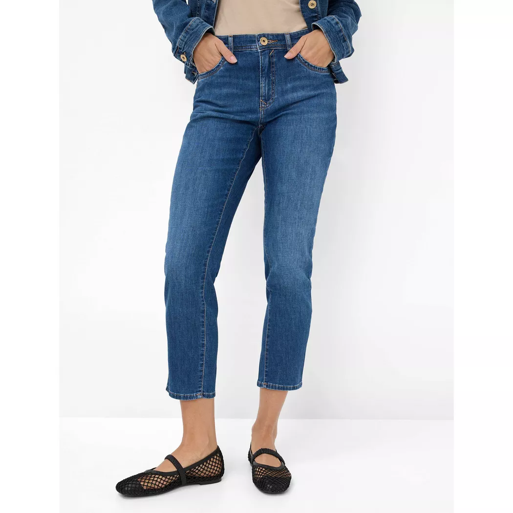 BRAX - Jeans, für Damen, Blau Denim Dunkel, Größe 40