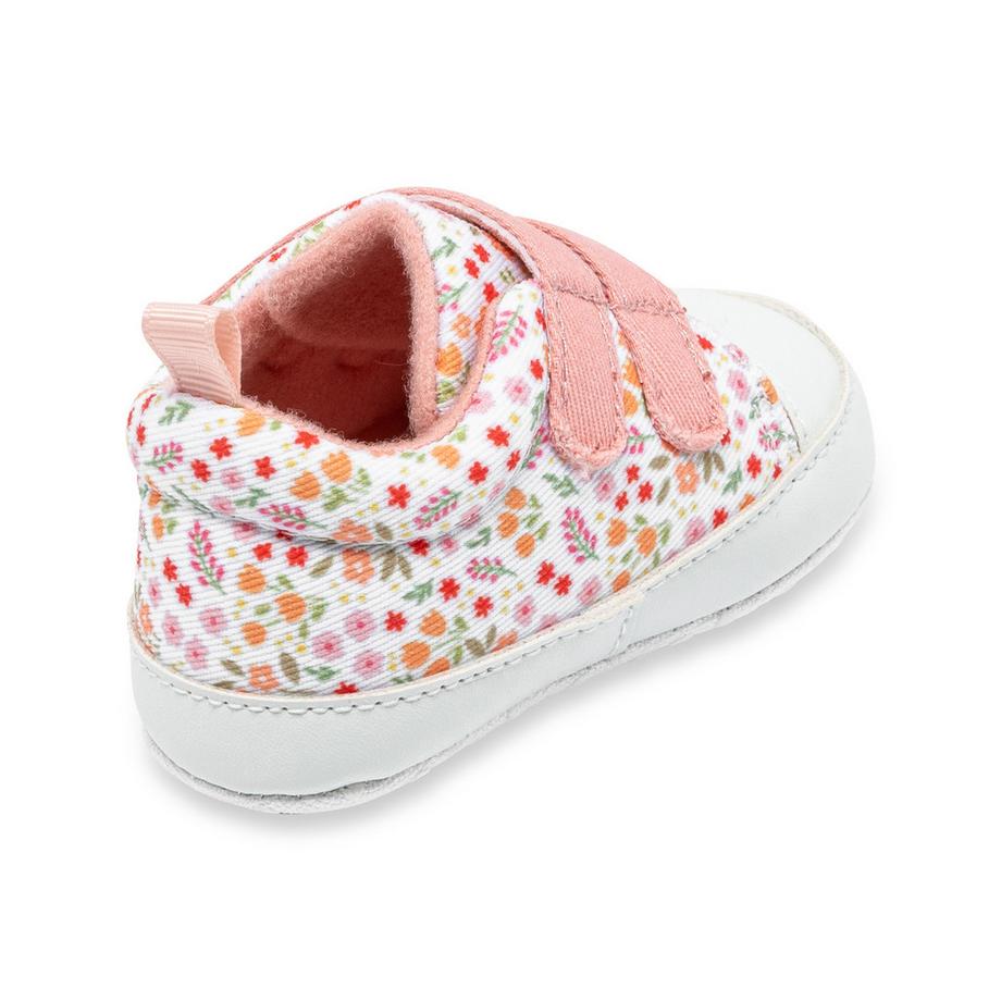 Manor Baby Low Top Sneakers mit Blumenmuster  