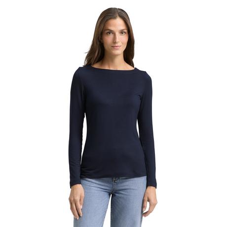 TOM TAILOR Cardigan Maniche Lunghe Girocollo  