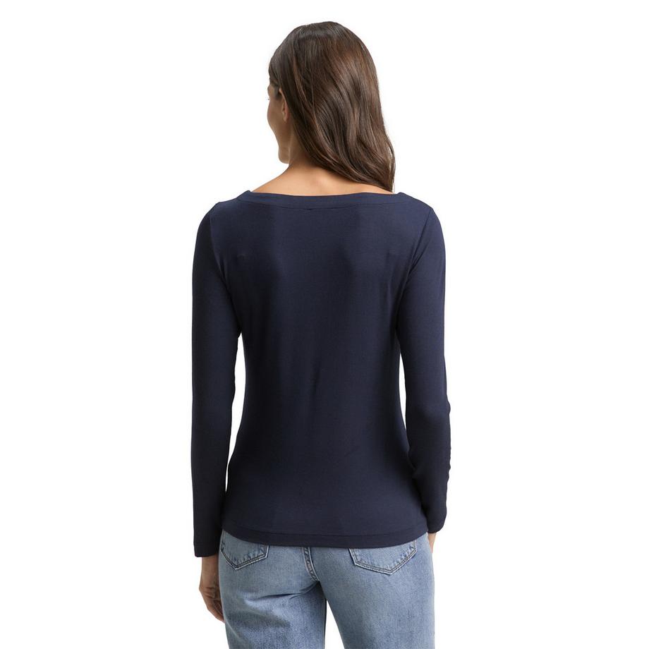 TOM TAILOR Cardigan Manches Longues Col Rond  