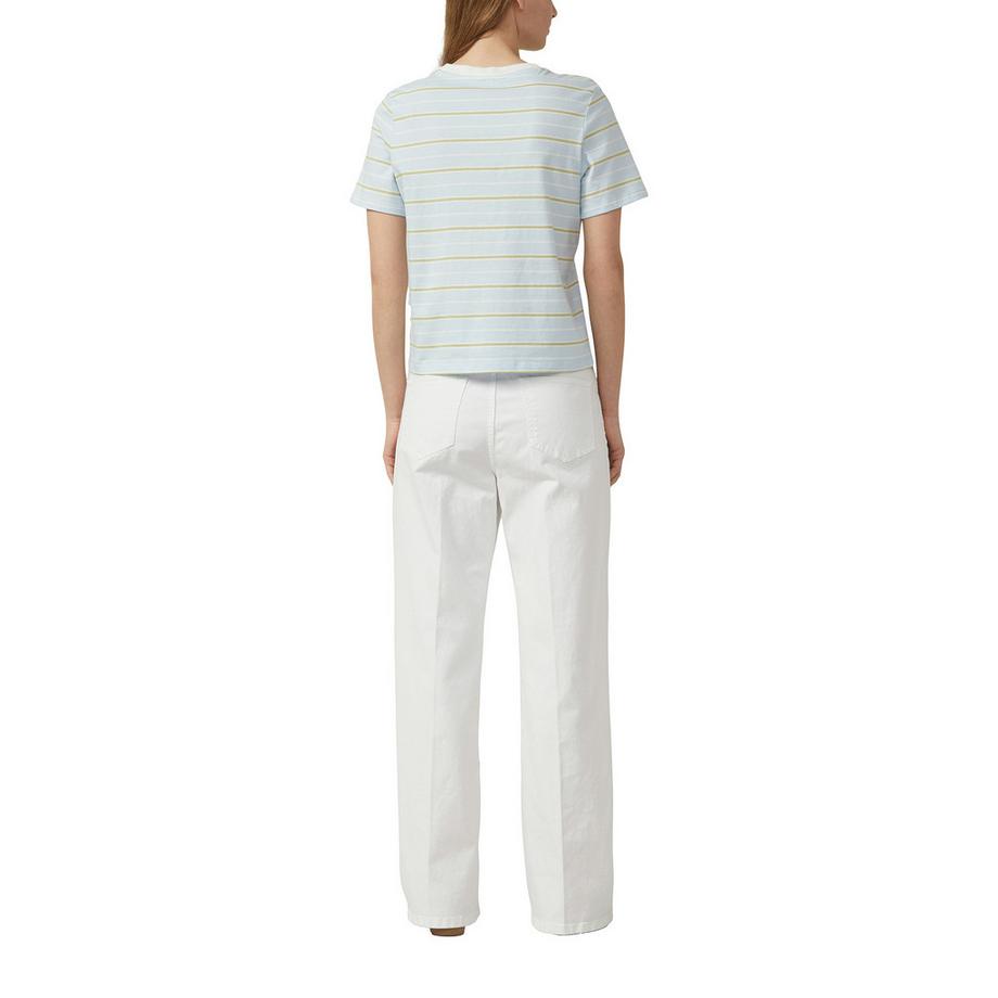 S. Oliver Red Label Gestreiftes Kurzarm T-Shirt  