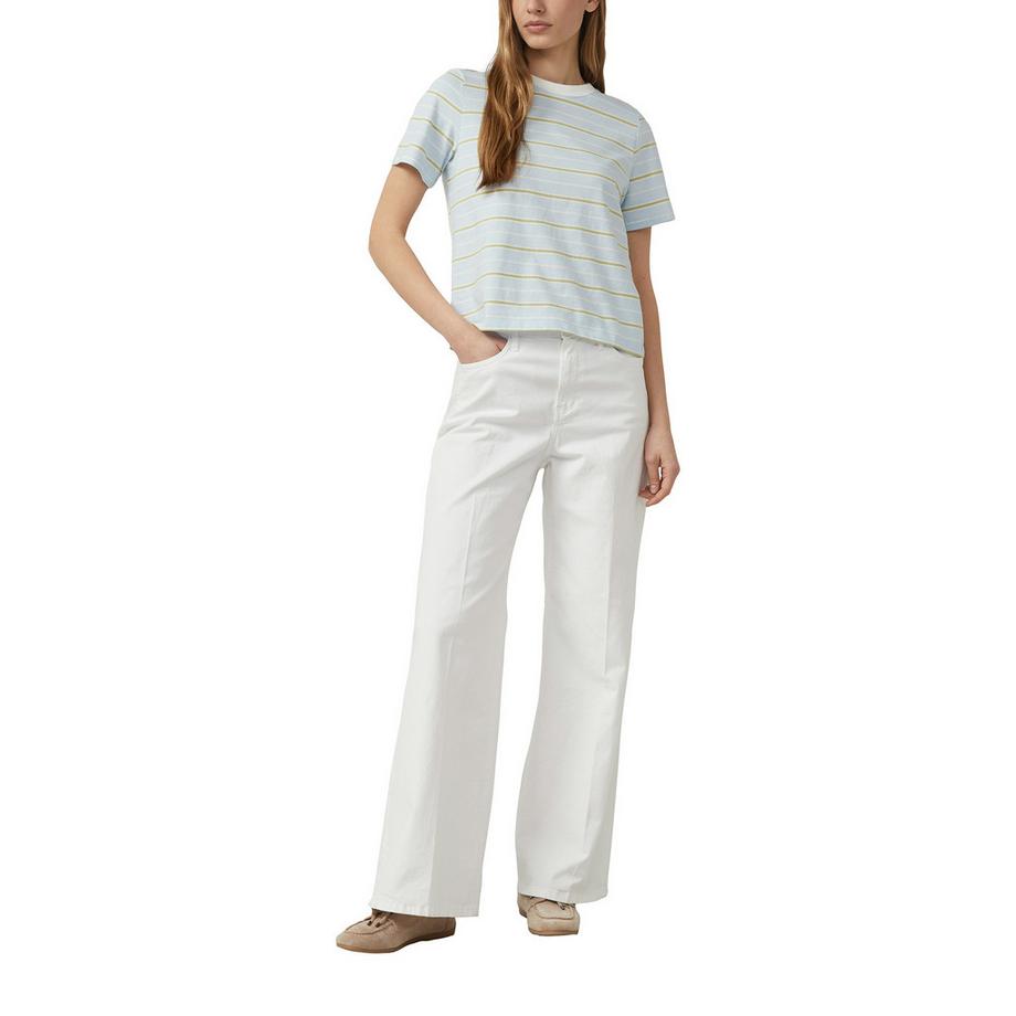 S. Oliver Red Label Gestreiftes Kurzarm T-Shirt  