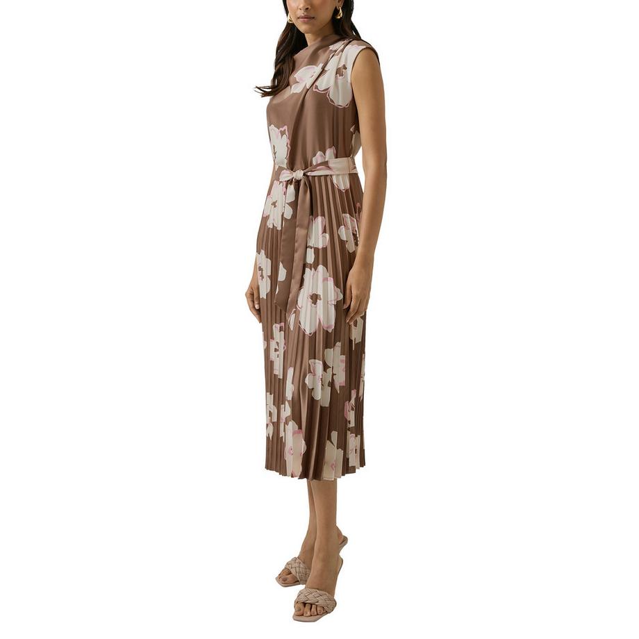 S. Oliver Black Label Abito midi plissettato floreale  