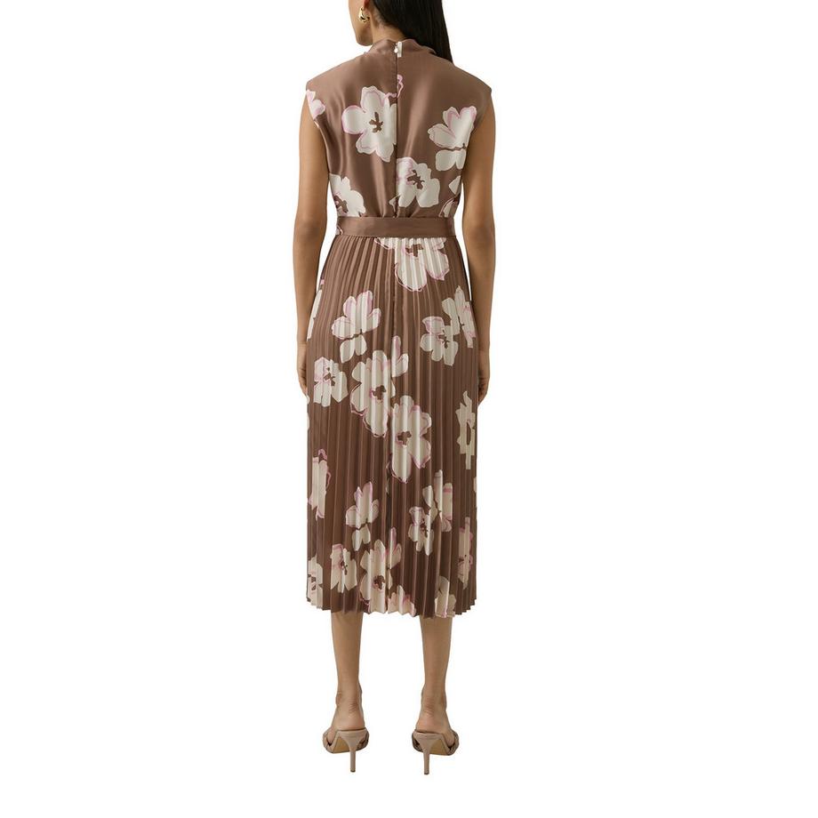S. Oliver Black Label Abito midi plissettato floreale  
