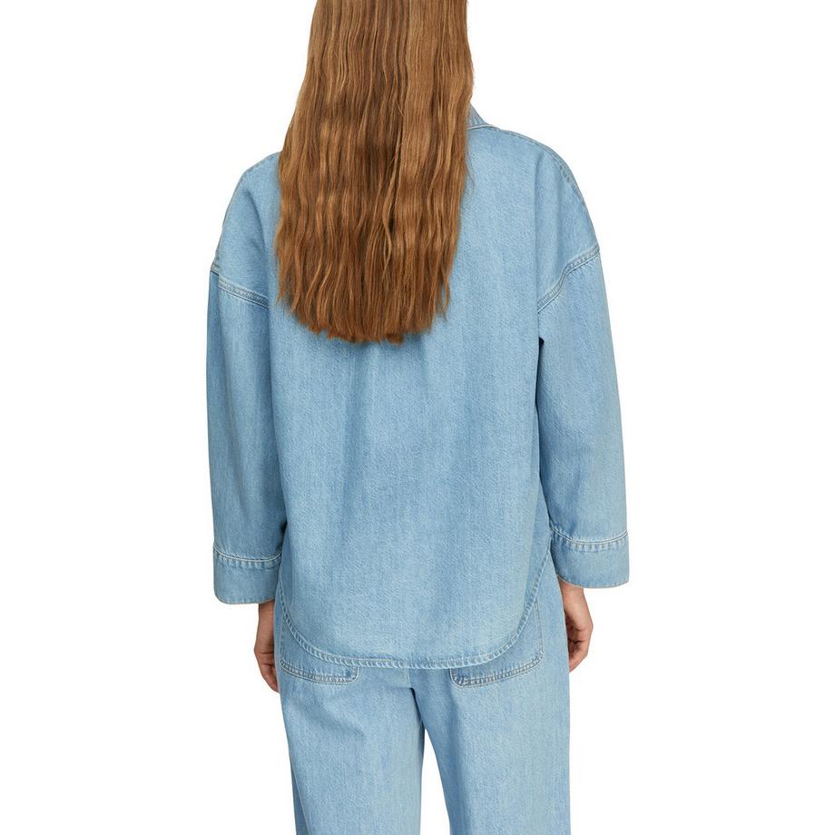 Comma Denim Bluse  