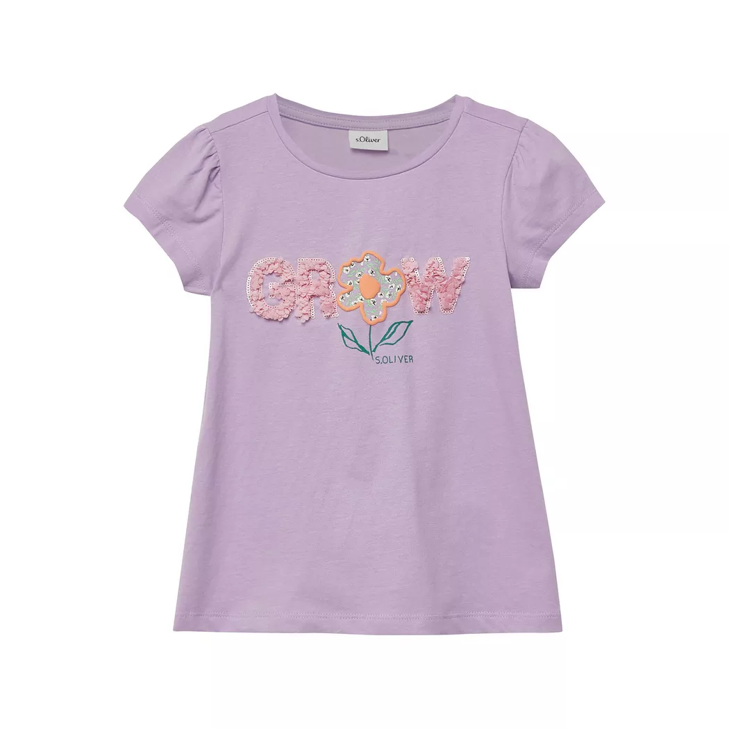 s.Oliver Junior Girls Short Sleeve T-Shirt Light Rose 116/122 2
