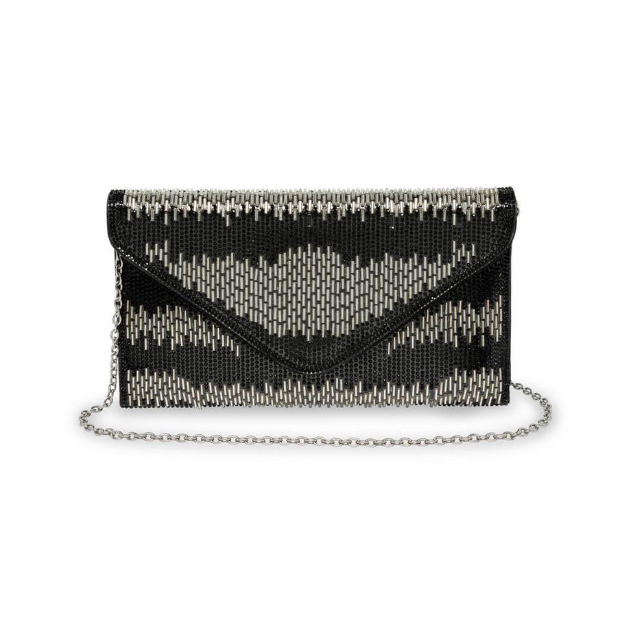 Manor Woman Pochette avec Paillettes et Strass  