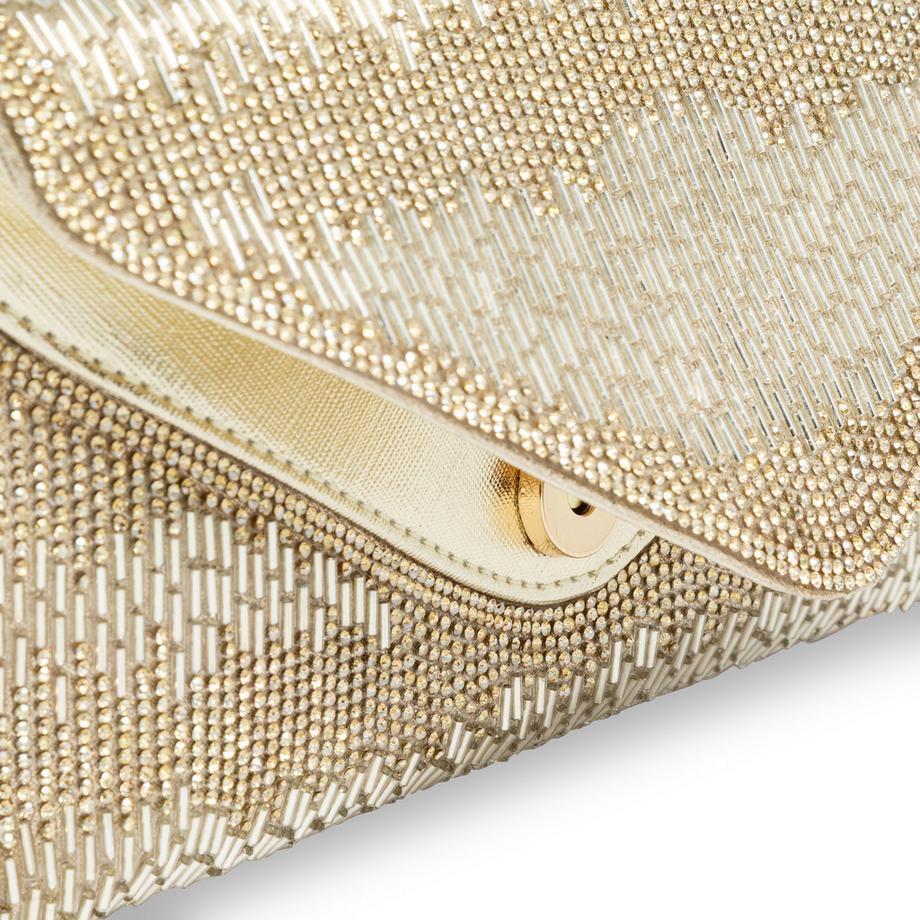 Manor Woman Pochette avec Paillettes et Strass  