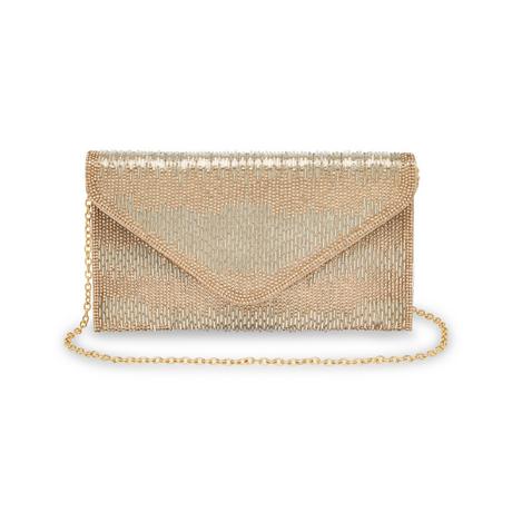 Manor Woman Pochette avec Paillettes et Strass  
