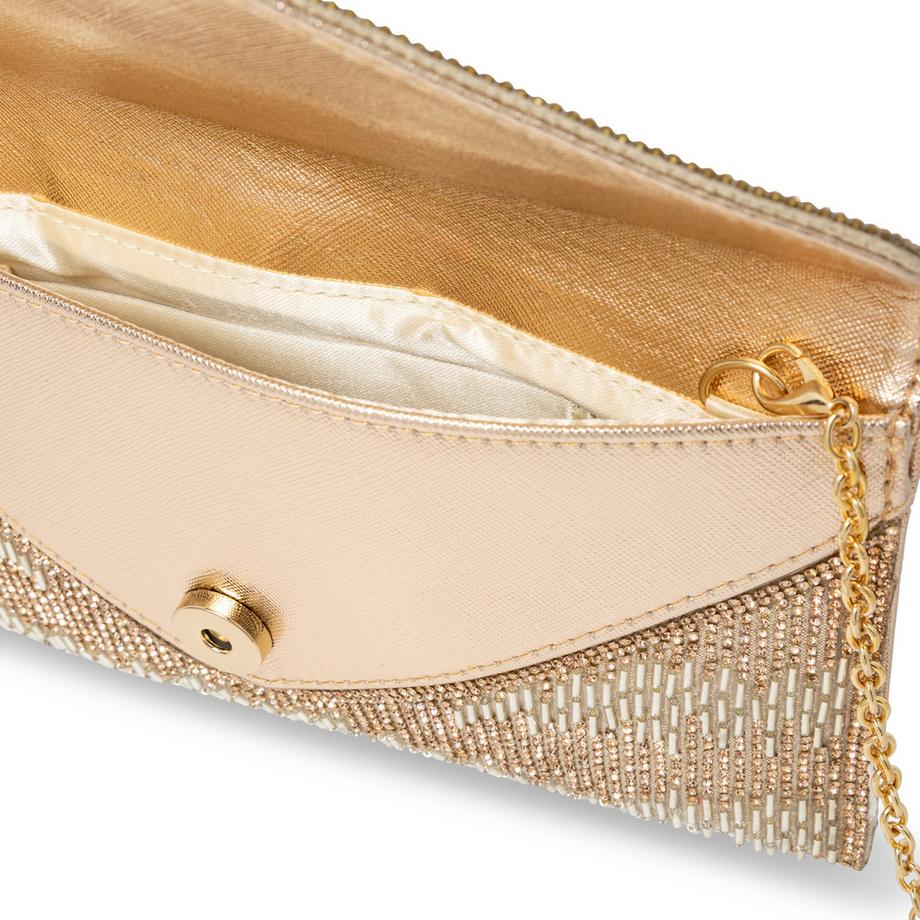 Manor Woman Pochette avec Paillettes et Strass  
