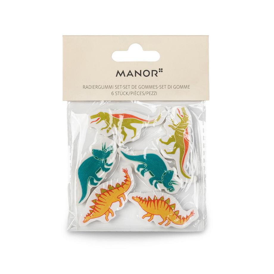 Manor Papeterie Radiergummi Set Set of 6 eraser 