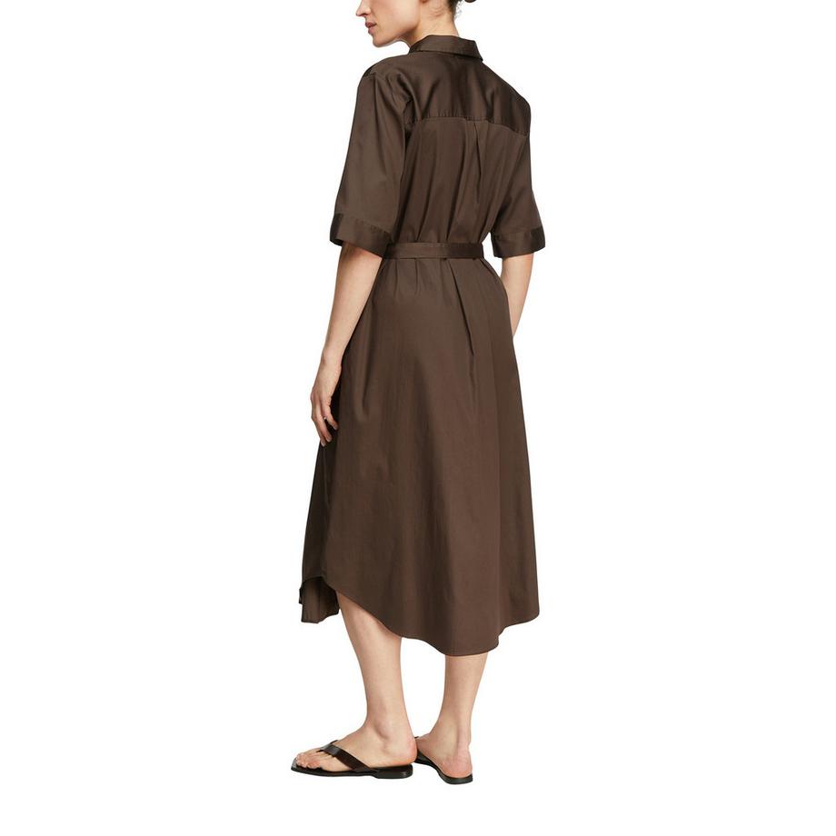 Comma Vestito camicia con cintura e maniche corte  