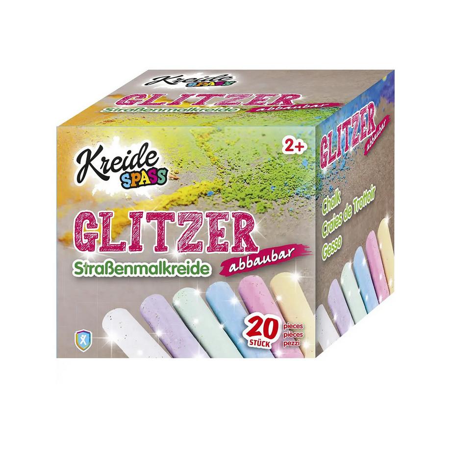 Craies pailletées 20pcs