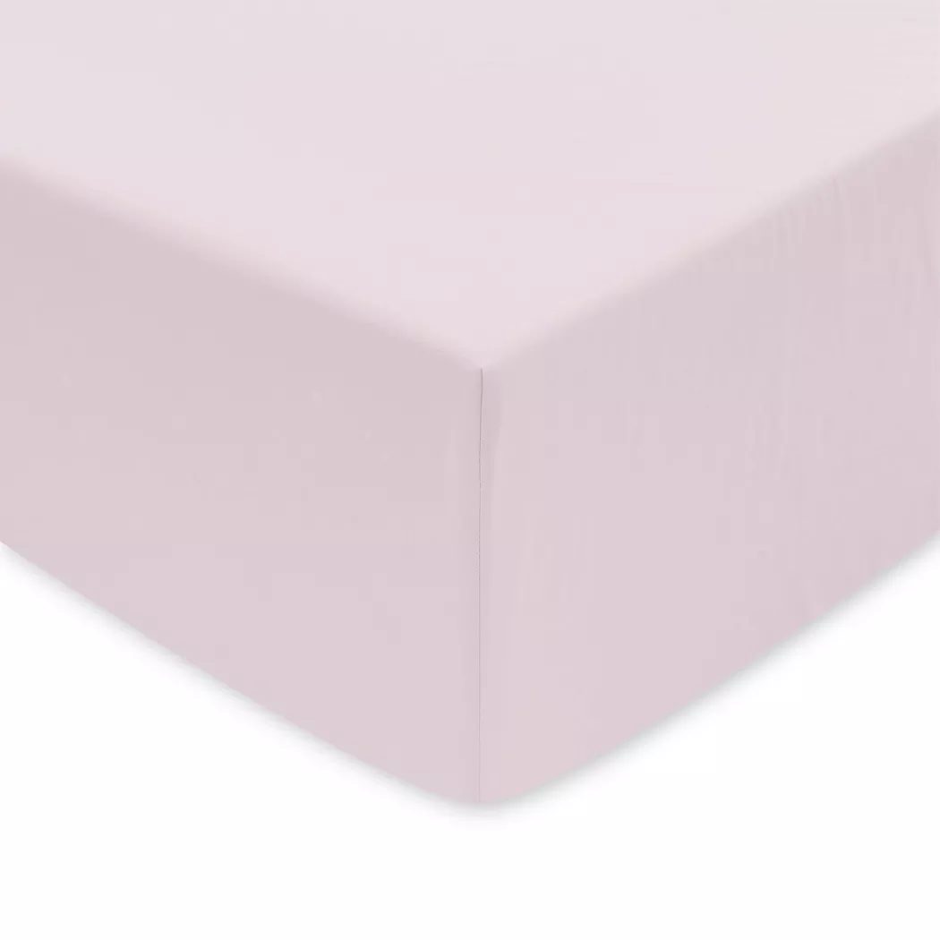 Manor Perkal Uni Fitted Sheet Lavender 90x200x30cm