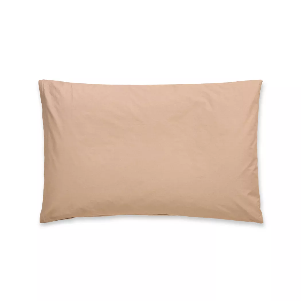 Manor Perkal Uni Pillowcase Brown 30x40 cm