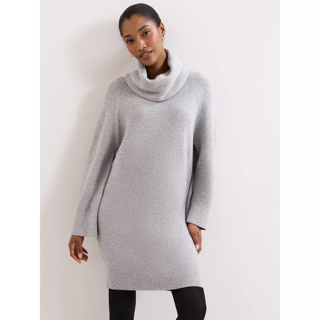Phase Eight - Kleid, für Damen, Metallgrau Größe M