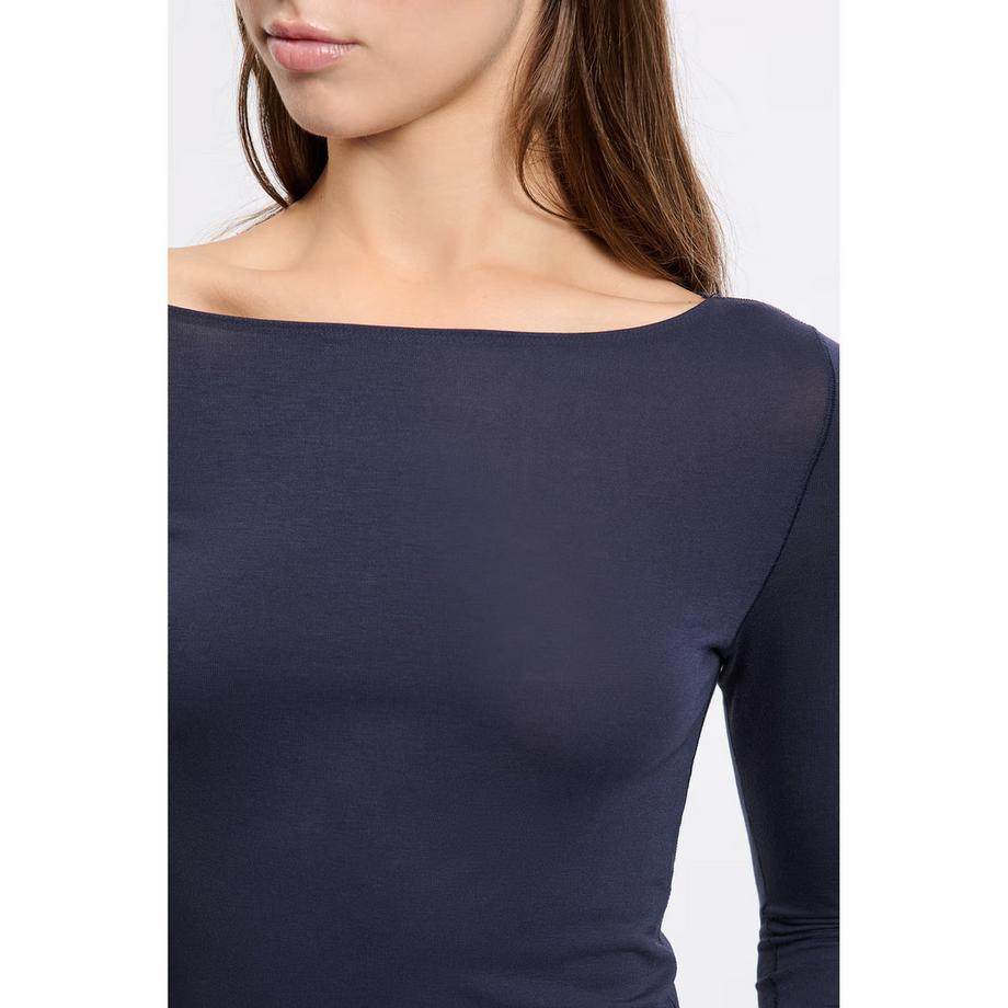 Etam T-shirt thermique manches longues col bateau  