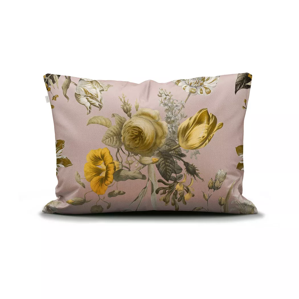 ESSENZA Florean Pillowcase Pink 50x90 cm