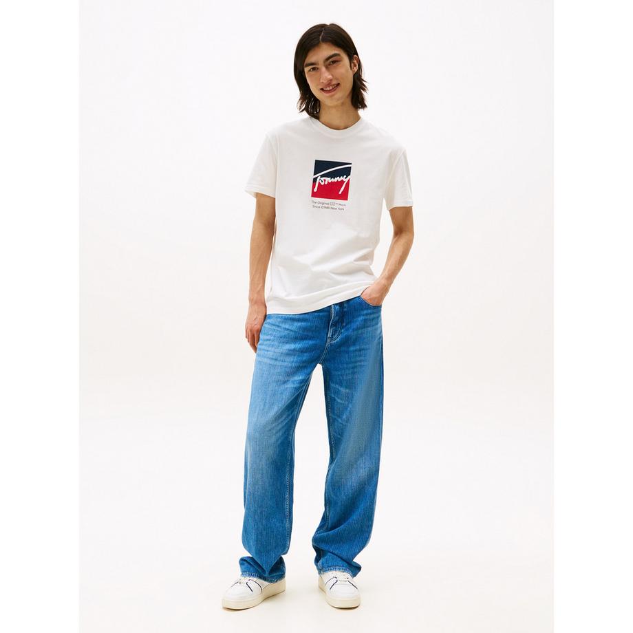 TOMMY JEANS Regular Fit Logo Print T-Shirt  