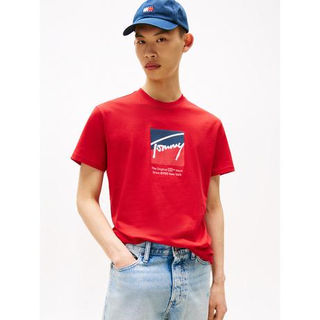 TOMMY JEANS Regular Fit Logo Print T-Shirt  