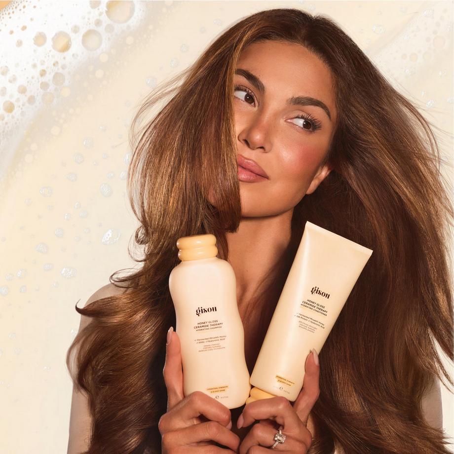 GISOU  Honey Gloss Ceramide Therapy - Shampooing hydratant 
