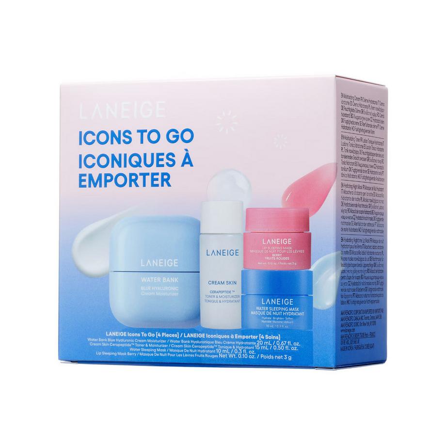 LANEIGE  Icons To Go Set - Coffret Iconiques Soins Visage 