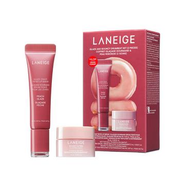 Glazed and Bouncy Drumbeat Set – Coffret Baume Lèvres et Masque de Nuit Visage