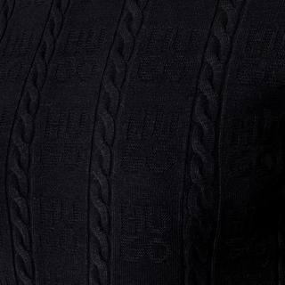 HUGO Vestito Mini Maniche Corte Collo Alto  