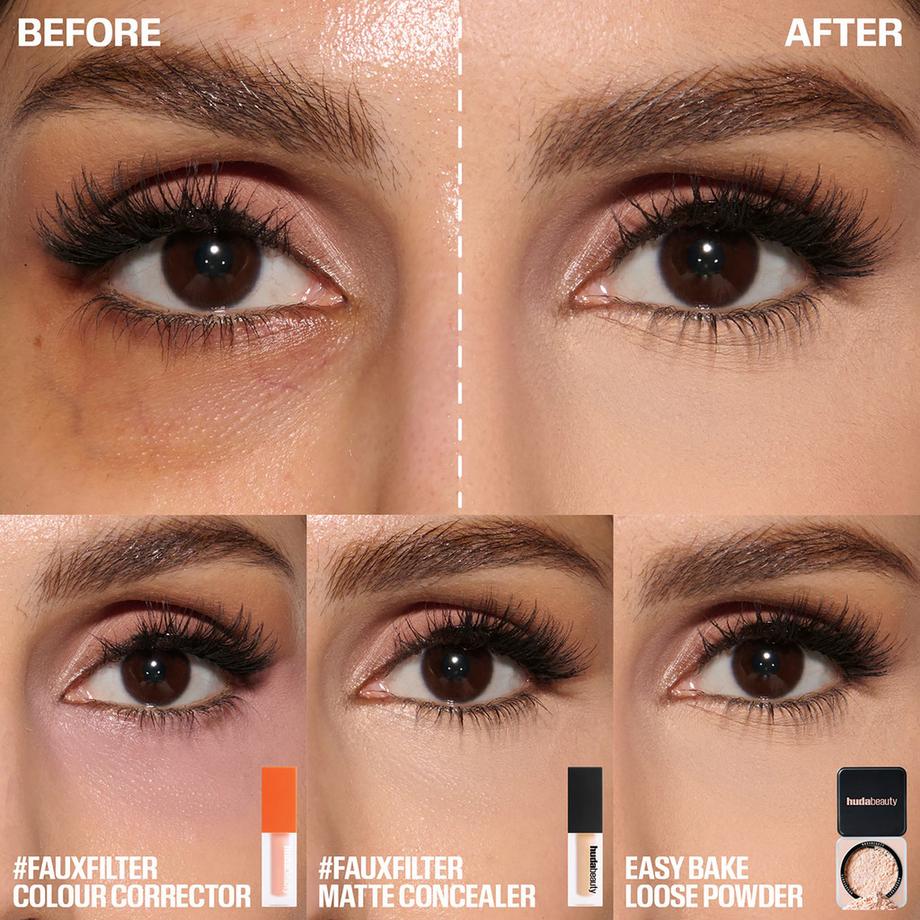 Huda Beauty  #FAUXFILTER Luminous Matte Liquid Concealer - Correttore antiocchiaie liquido 