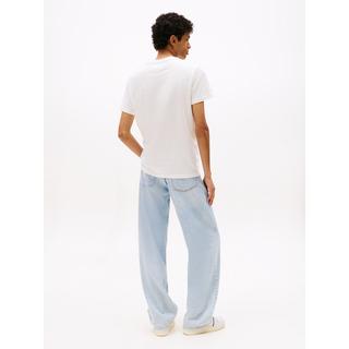 TOMMY JEANS T-shirt Slim Fit con Grafica Bandiera  