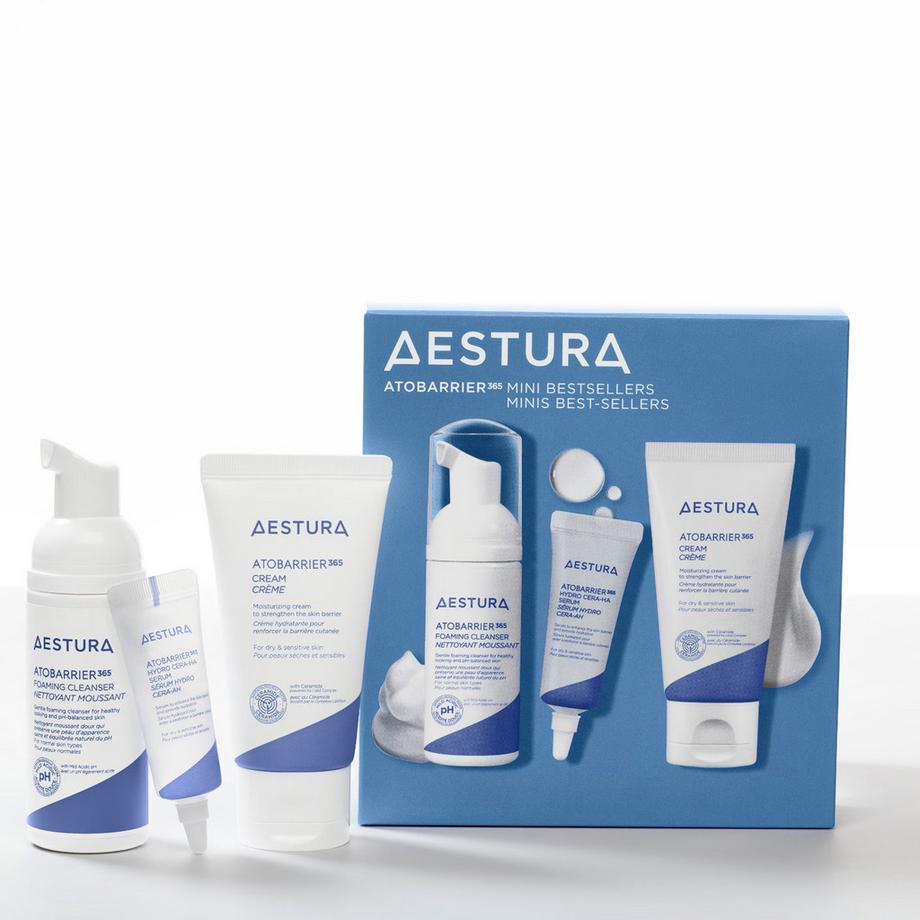 Aestura  ATOBARRIER365 Pelli sensibili - Discovery kit bestseller formato viaggio 