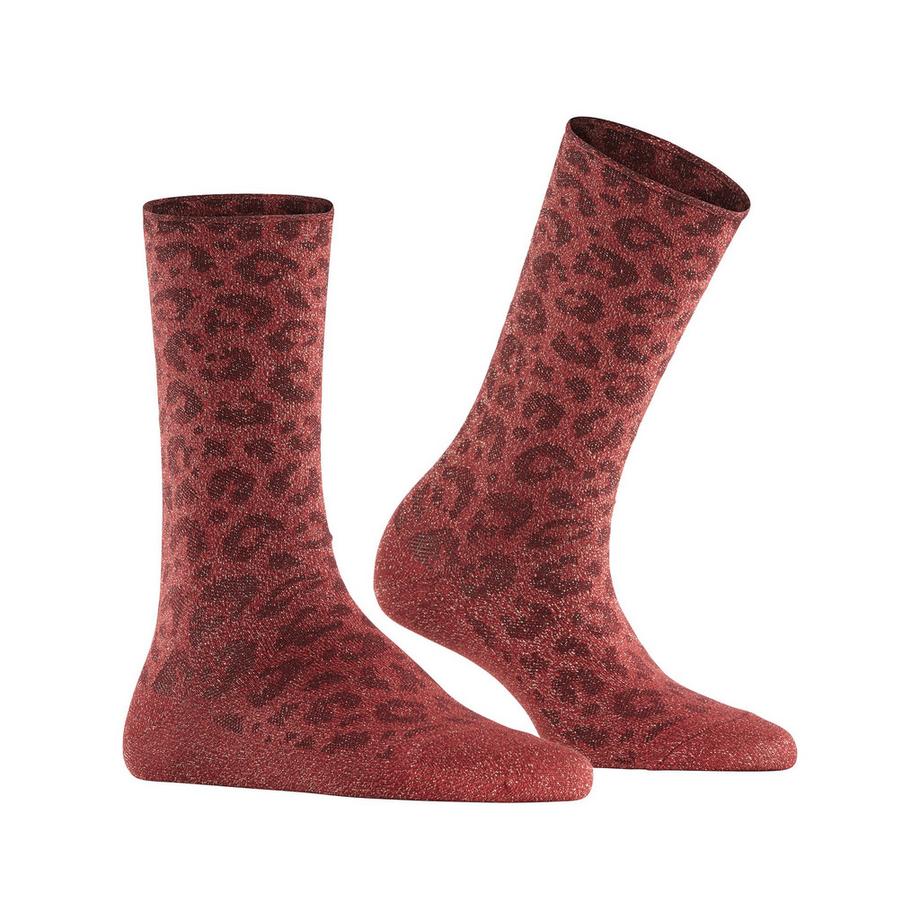 FALKE Shiny Special Edition Leoparden Socken  