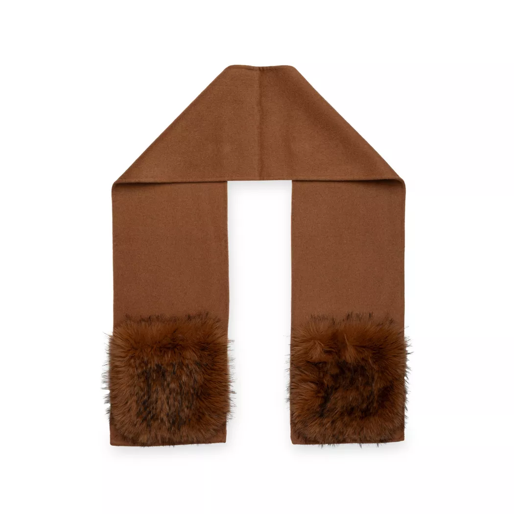 Manor Woman - Schal, für Damen, Camel, Größe ONESIZE 2