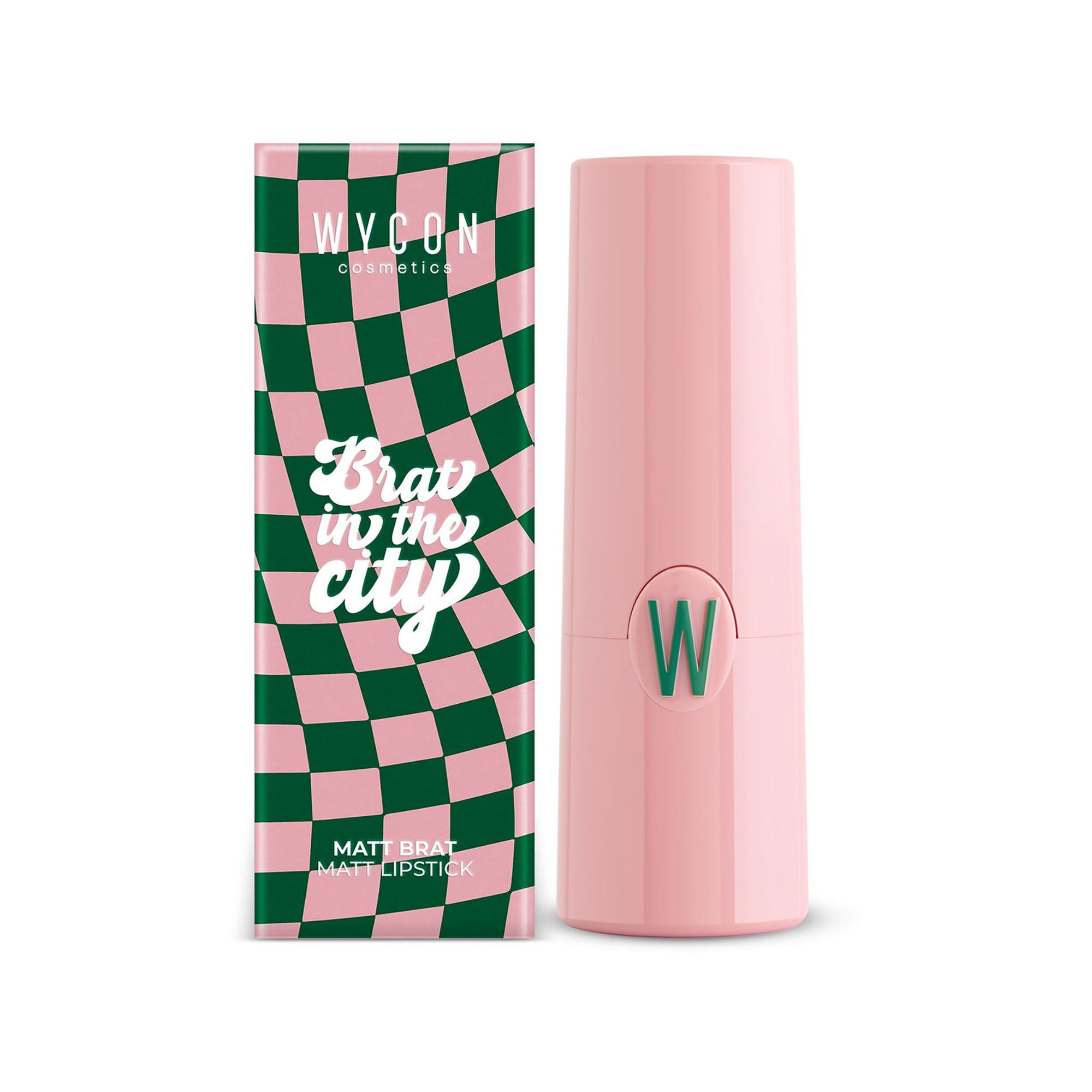 WYCON  Matt Brat Rossetto - Matt Lipstick dal colore intenso e finish opaco vellutato 