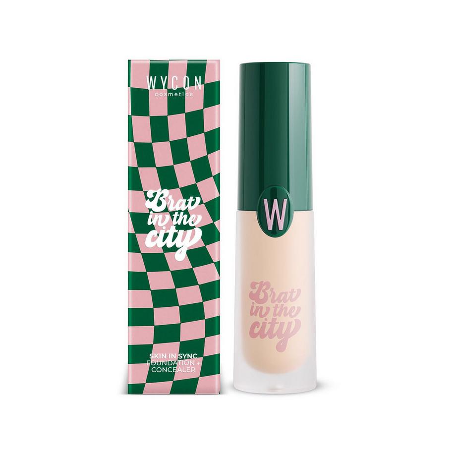WYCON  Skin In Sync - Fondotinta + Correttore per una base viso luminosa 