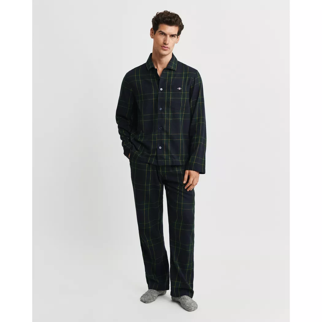 Gant - Pyjama, für Herren, Dunkelgrün, Größe S
