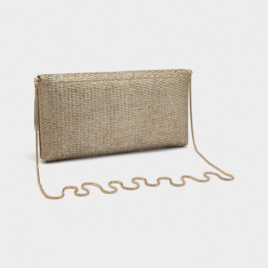 Parfois Pochette Tissée Bandoulière Chaîne  