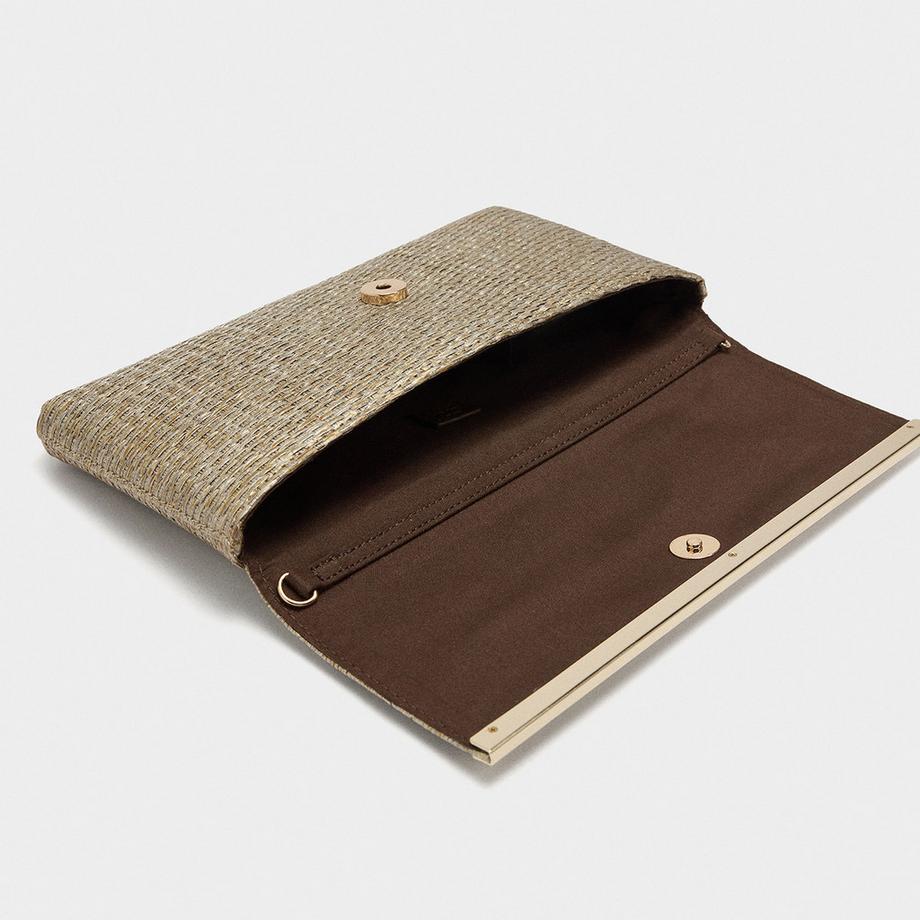 Parfois Pochette Tissée Bandoulière Chaîne  