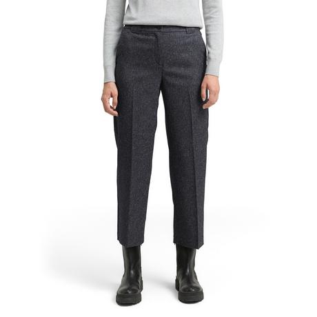 TOM TAILOR Cropped Hose Melierte Optik  