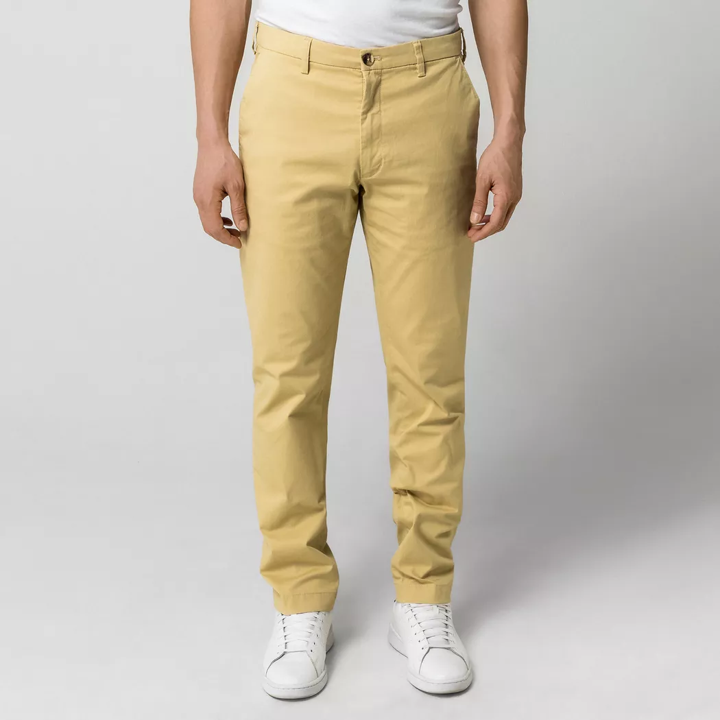 Manor Man - Chinohose, Slim Fit, für Herren, Café, Größe W34/L34
