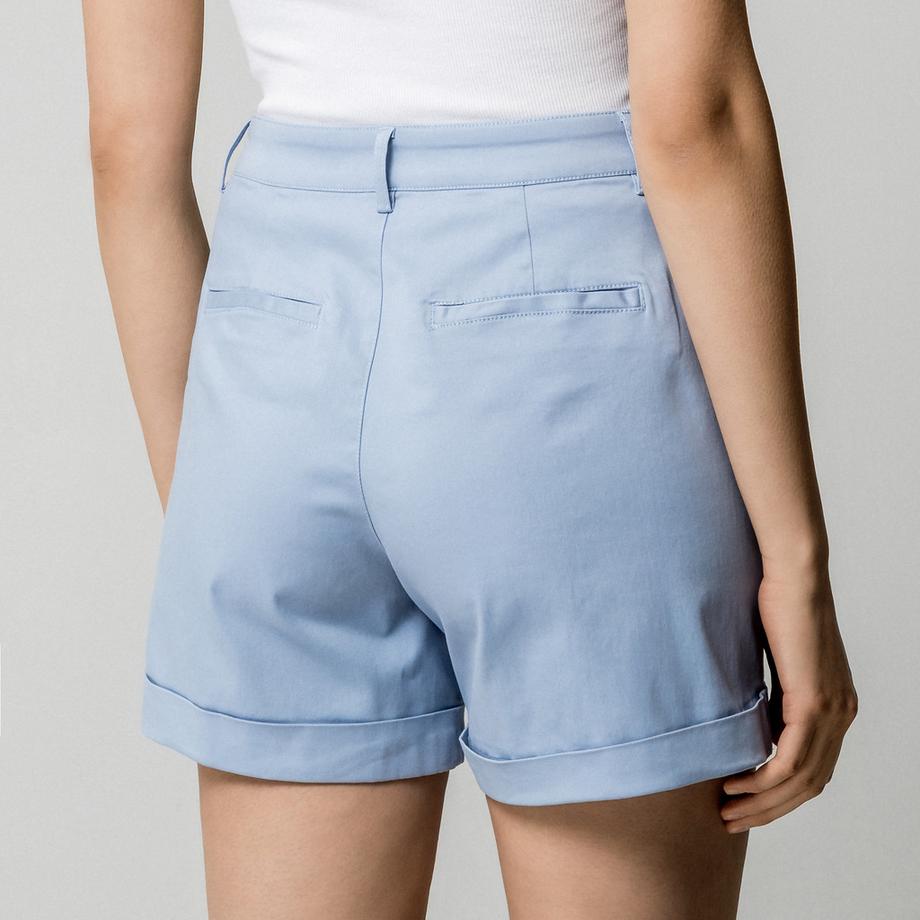 Manor Woman Damen Shorts mit umgeschlagenem Saum  