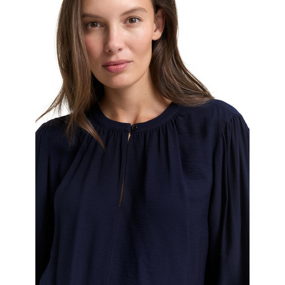 TOM TAILOR Blouse Crinkle Manches Longues  
