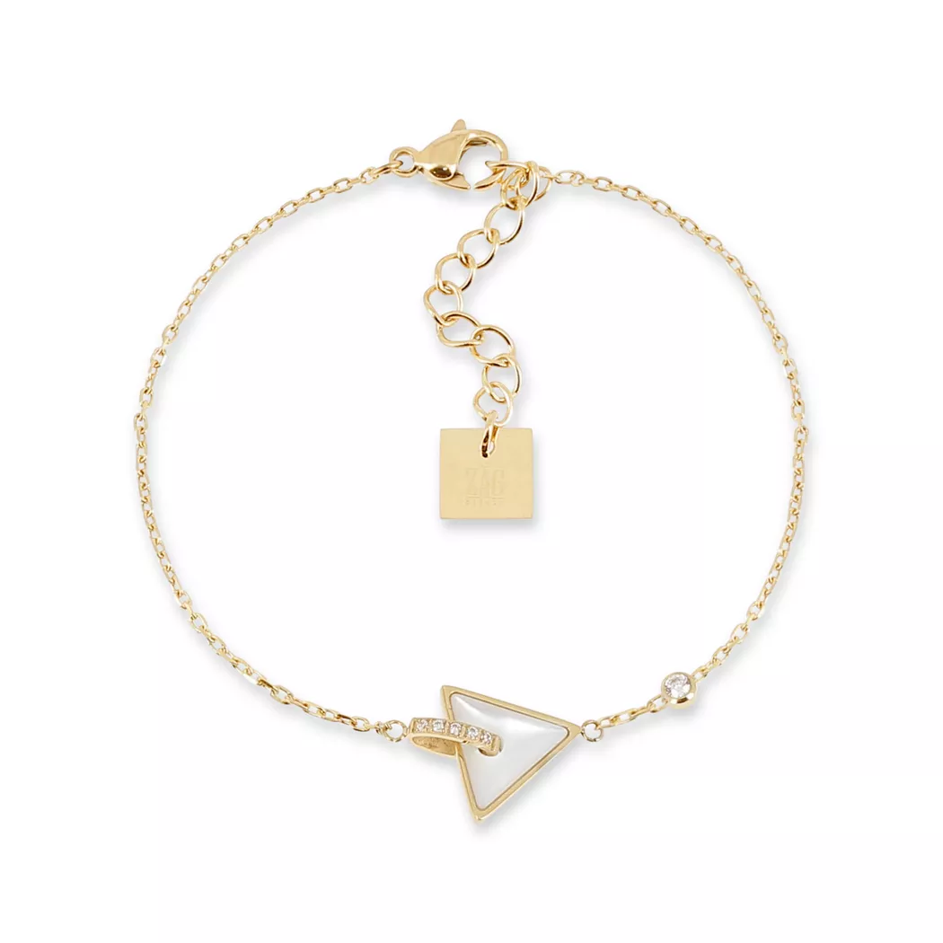 ZAG Bijoux - Armband, 15+3CM, Goldfarben 5