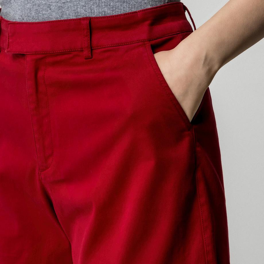 Manor Woman Short Femme à Ourlet Roulé  