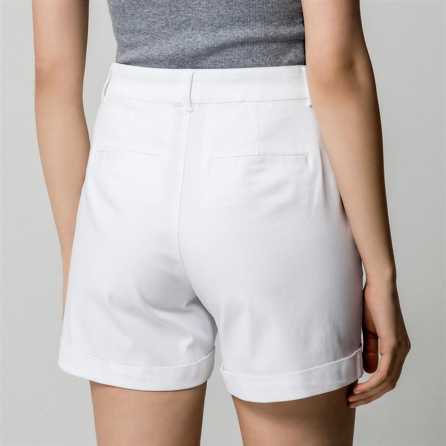 Manor Woman Damen Shorts mit umgeschlagenem Saum  