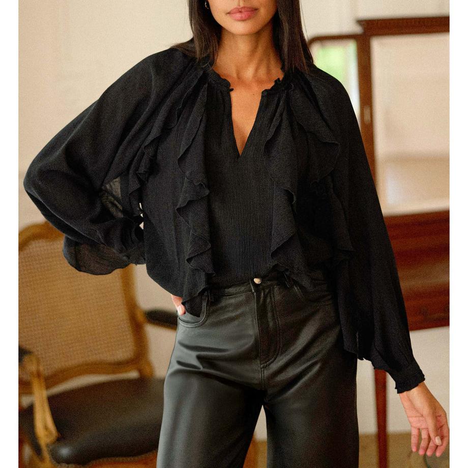 La Petite Etoile Camicetta a maniche lunghe con volant  