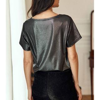 La Petite Etoile T-shirt Manches Courtes Scintillant  