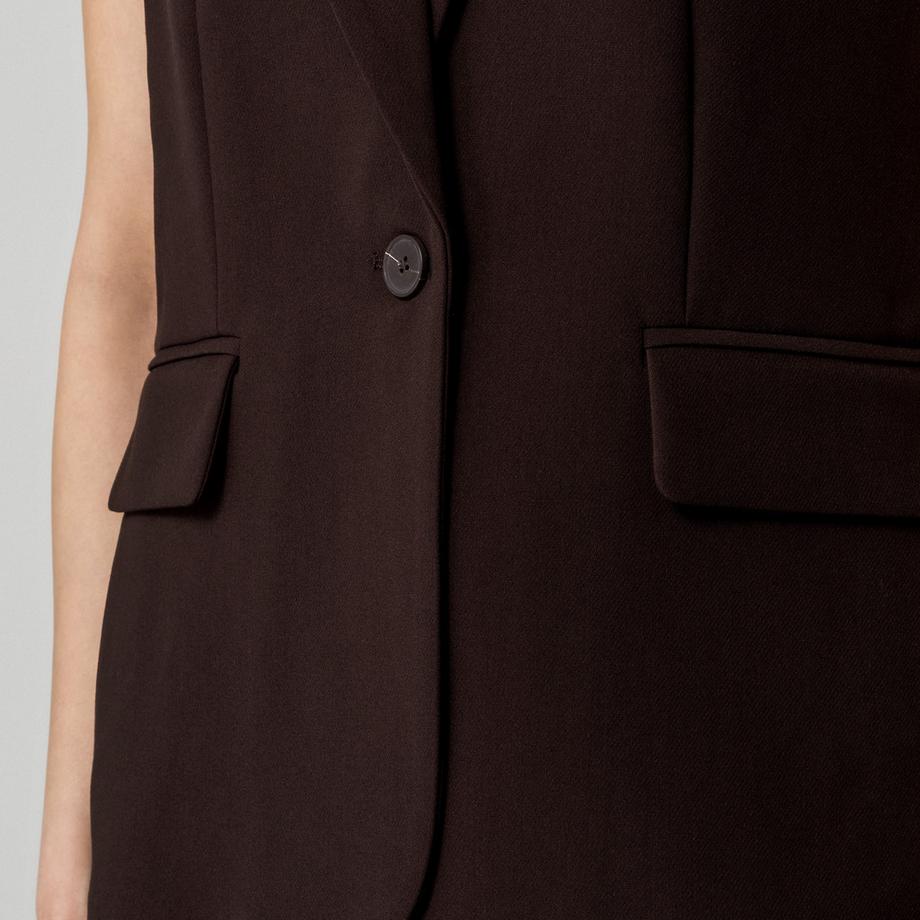 Manor Woman Gilet Blazer Senza Maniche Vestibilità Regolare  