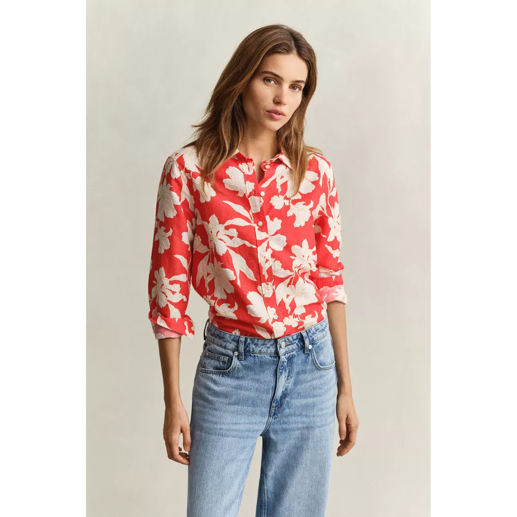 Gant - Bluse, für Damen, Rot, Größe 34