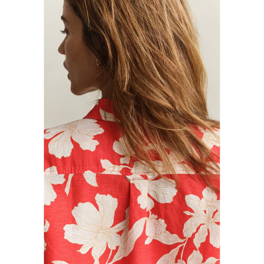 GANT Bluse mit Blumenmuster  